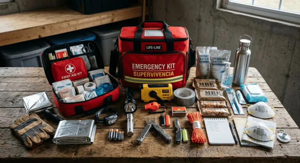 Las autoridades llamaron a las familias a revisar y mantener listo su kit de emergencia ante la llegada de las intensas precipitaciones.
