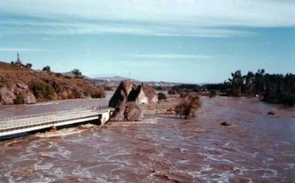 Invierno 1984: lluvias incesantes durante una semana Invierno 1984: lluvias incesantes durante una semana