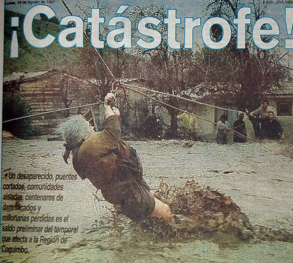 Con los actuales pronósticos, la memoria vuelve inevitablemente a 1997, año que quedó marcado como uno de los más lluviosos y destructivos de las últimas décadas, con dos temporales que dejaron víctimas fatales y sectores aislados. (Foto: El Día)