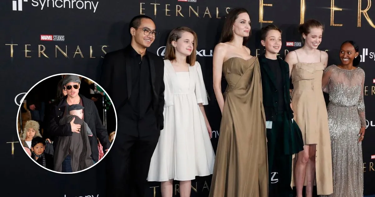 Hijos de Brad Pitt dejan de usar su apellido tras fin de custodia