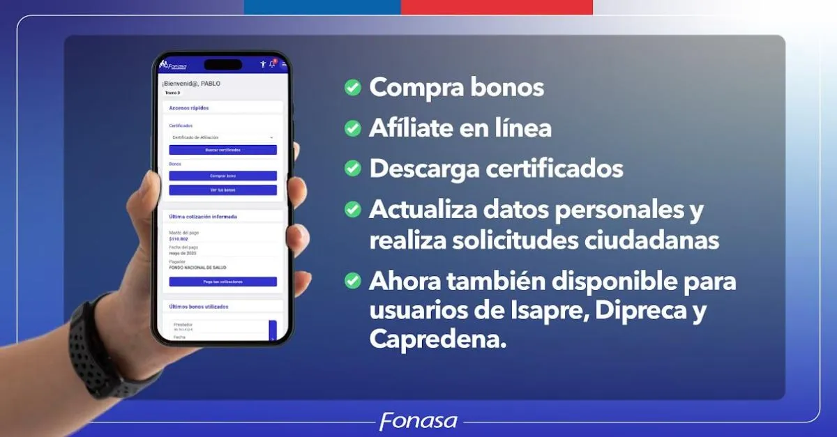 FONASA refuerza atención en línea tras cierre de sucursales FONASA refuerza atención en línea tras cierre de sucursales
