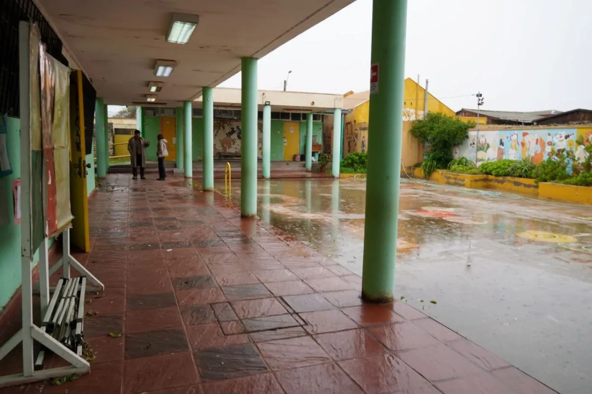 70 establecimientos educacionales del SLEP Elqui afectados por sistema frontal 70 establecimientos educacionales del SLEP Elqui afectados por sistema frontal