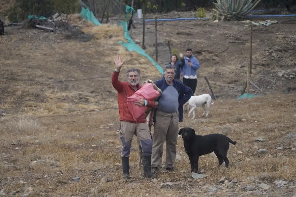 La ayuda que ha llegado hasta los lugares más afectados por el temporal en la comuna de Monte Patria, ha sido bien recibida por quienes han sufrido diversos daños en sus viviendas y tierras producto de las lluvias. (Foto: Cedida)