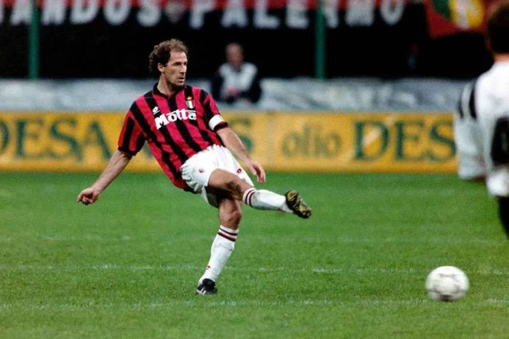 El eterno Franco Baresi  marcó una época en el Milan y la selección italiana. (Foto: RRSS)