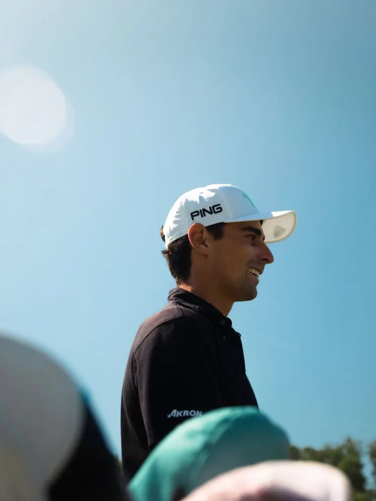 El chileno Joaquín Niemann, uno de las estrellas de la liga, también se mostró esperanzado en que la liga continúe y siga siendo valiosa para el mundo del golf. (Foto: EFE)