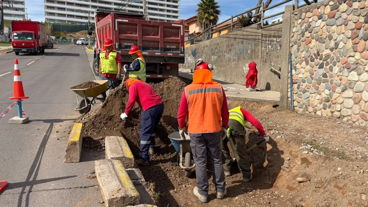 La Serena: Catastro de baches por lluvias La Serena: Catastro de baches por lluvias