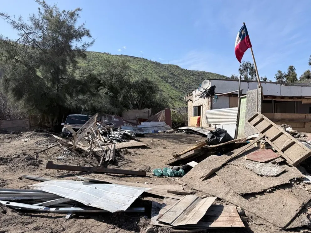 La Quebrada de Islón fue catalogada como "la zona cero" de la catástrofe en La Serena. (Foto: Cedida)