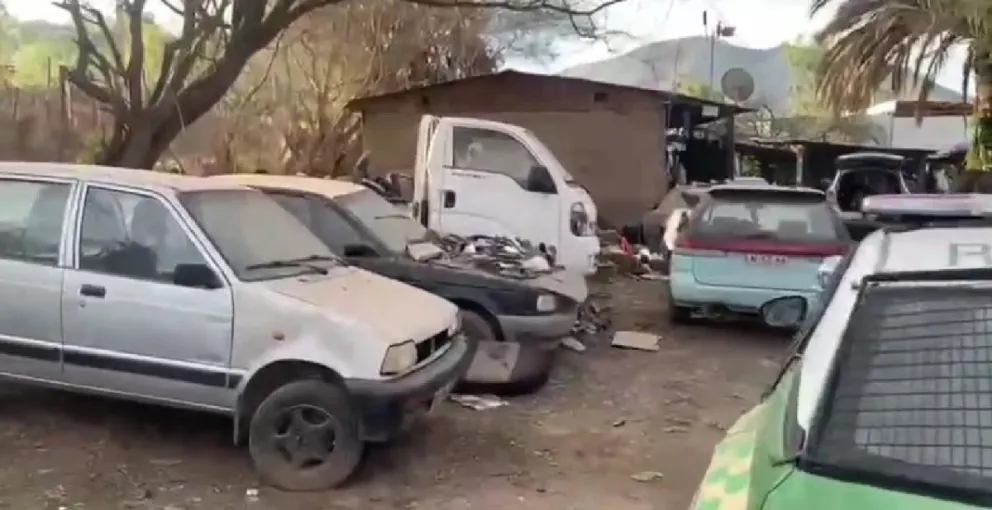 Captura de video/ Carabineros de Chile 