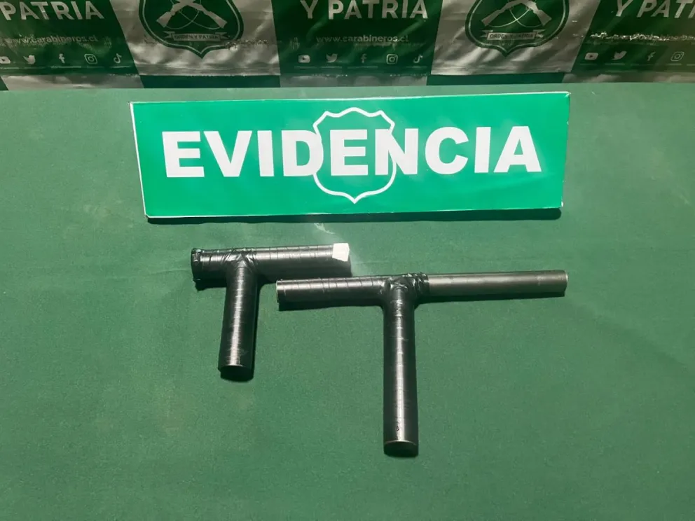 Cedida/ Carabineros de Chile 