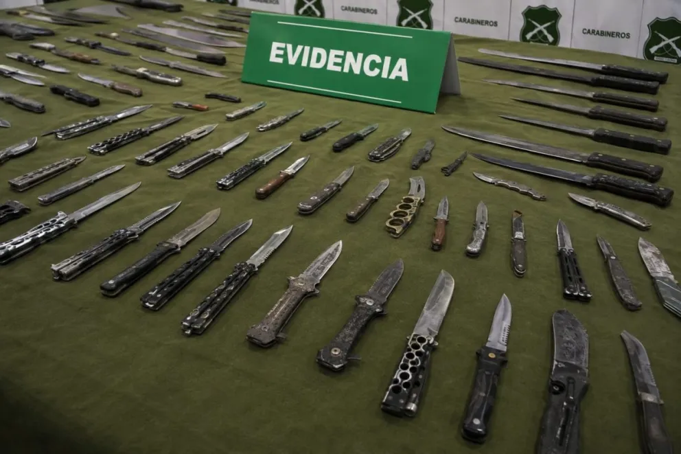 Aunque las armas blancas representan la mayoría de los decomisos, las armas de fuego constituyen un foco especialmente sensible por su capacidad de generar consecuencias graves. (Foto: Cedida)