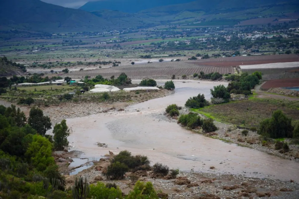 El incremento de flujo se provocó en ríos y algunas quebradas que ya se encontraban activas tras el pasado temporal. (Foto cedida)