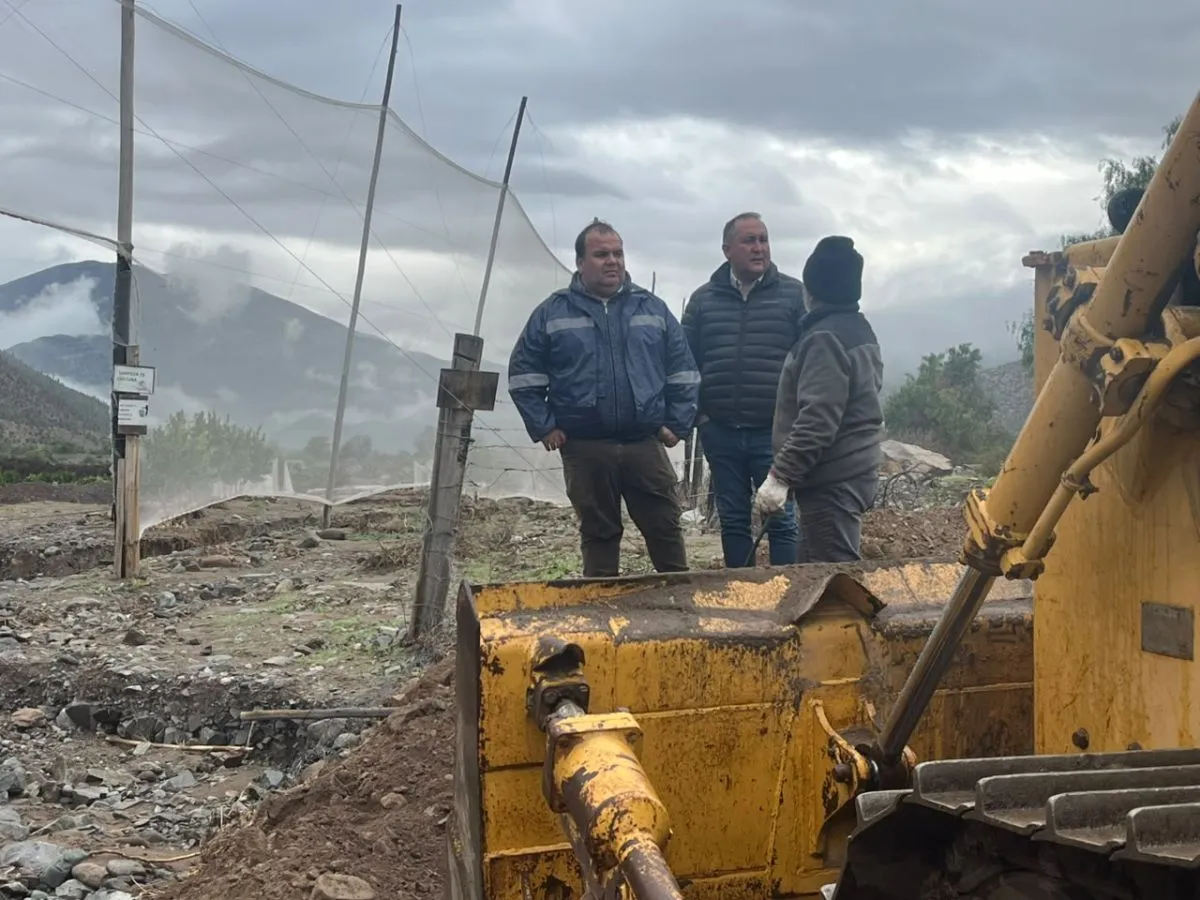 Gran caudal en Quebradas del Valle del Elqui
