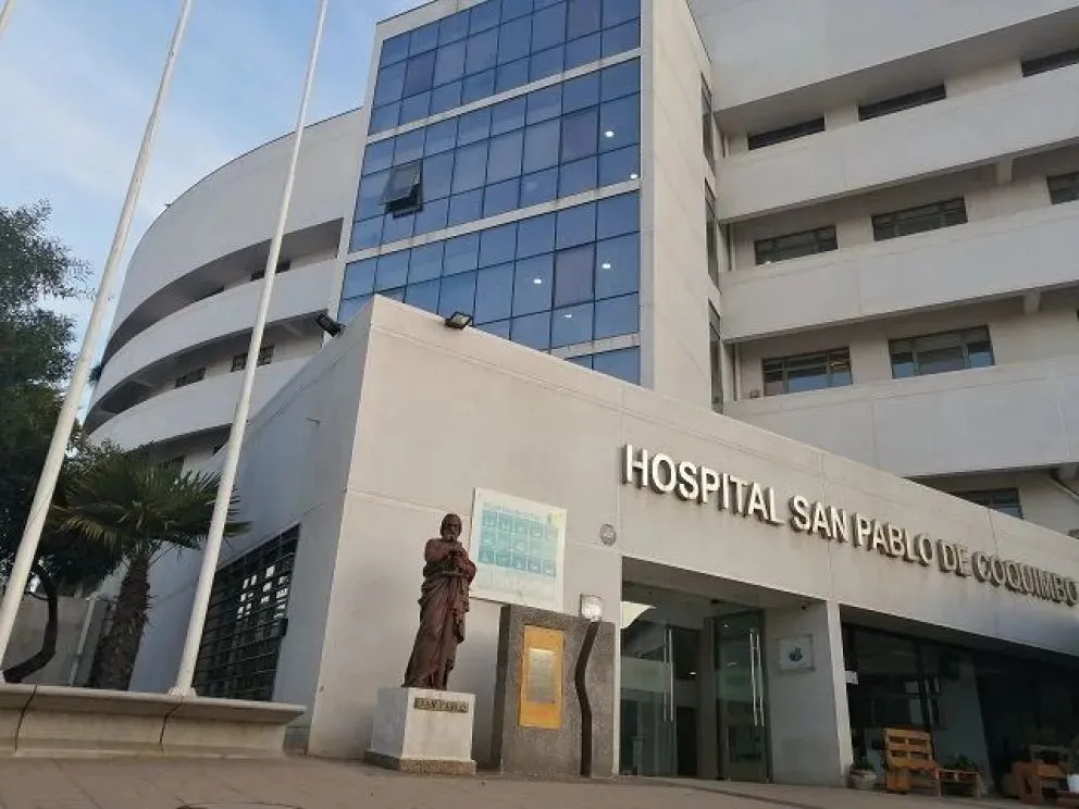 La adulta mayor permanece internada en la UCI del Hospital San Pablo de Coquimbo (FOTO: El Día) 
