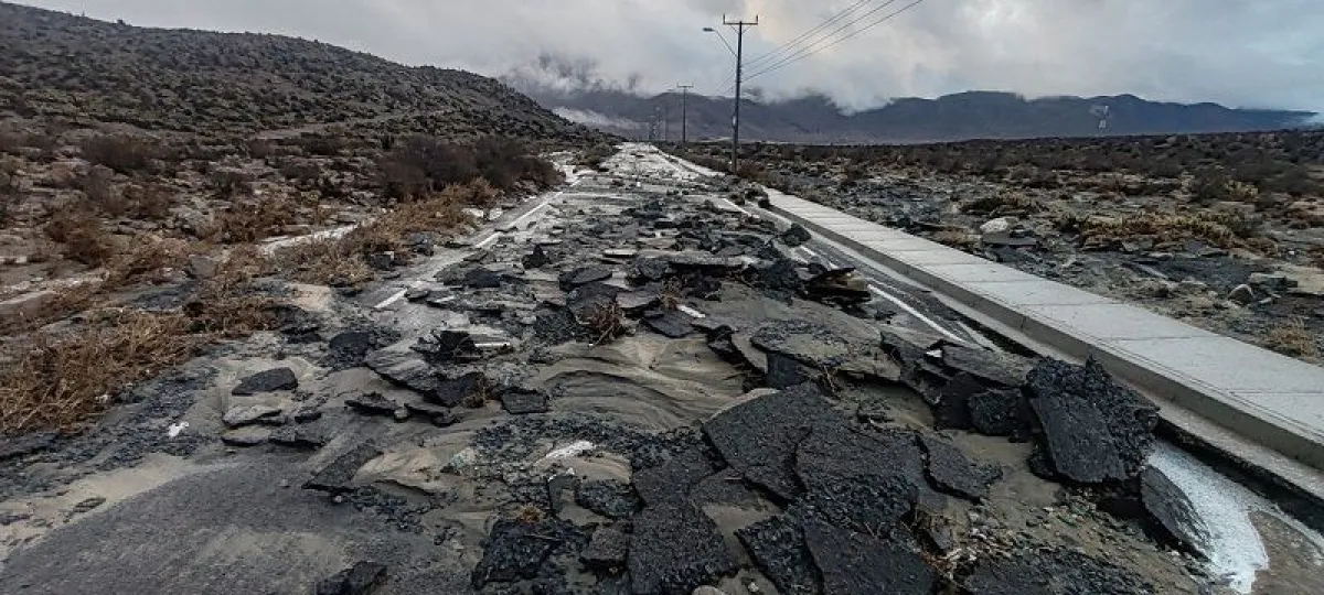 Aislamiento en La Higuera: caminos destruidos y fallas de conexión afectan la comuna Aislamiento en La Higuera: caminos destruidos y fallas de conexión afectan la comuna