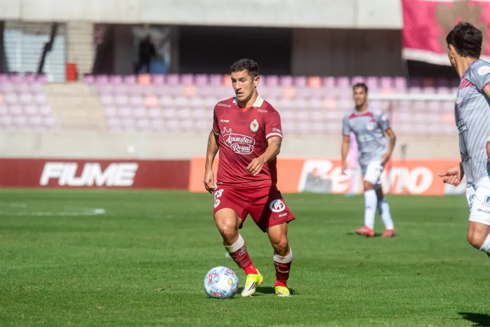 El volante Matías Marín, aseguró que se encuentra muy bien para enfrentar el último tercio de la temporada en CD La Serena. (Foto: Cristian Silva)
