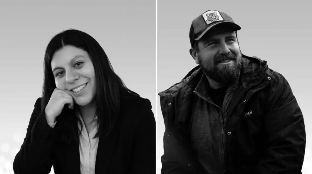 Catalina Contreras y Rodrigo Garmendia, los profesionales de la municipalidad de La Higuera que perdieron abruptamente la vida, pero que dejaron un legado imborrable entre familiares y amigos. (Foto: Cedida)