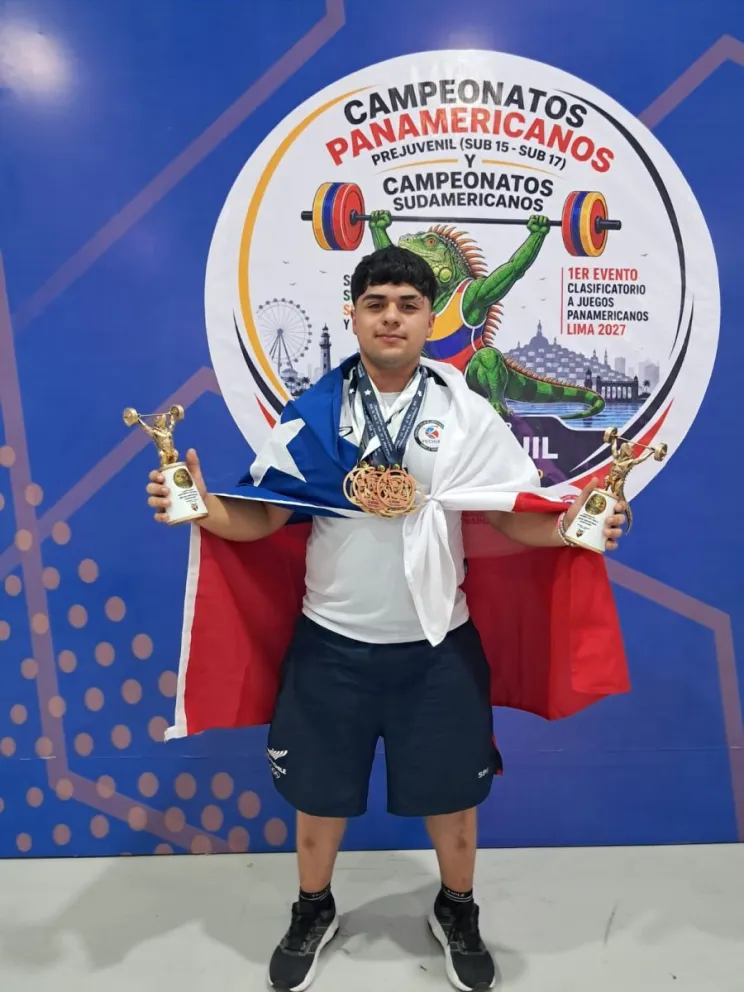La “máquina de récords” no tendrá demasiado tiempo para detenerse a contemplar sus conquistas, ya que regresó este martes desde Ecuador con varios títulos, nuevas plusmarcas panamericanas y este fin de semana estará en el Nacional de Vicuña. (Foto: FMM)