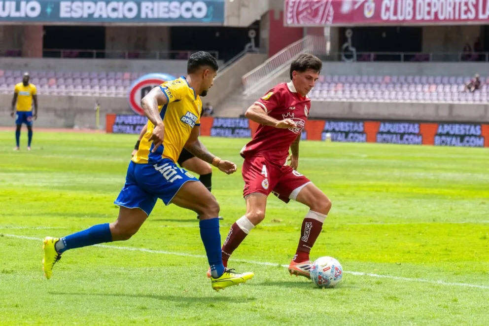 La Serena buscará trasladar la celebración a La Portada en los duelos ante Ñublense de este domingo y luego, ante Universidad de Chile. (Foto: Cristian Silva)