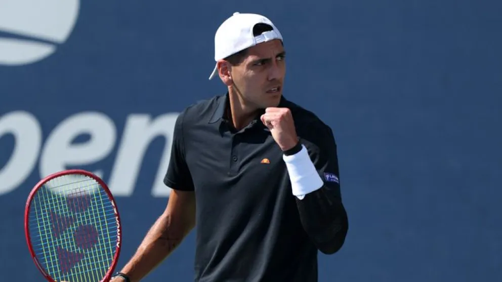 El chileno Alejandro Tabilo ya tiene programación para enfrentar al alemán Alexander Zverev, segundo de la ATP y primer favorito, en la tercera ronda del US Open. (Foto: EFE)
