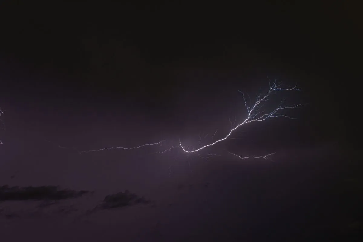 DMC actualiza aviso por posibles tormentas eléctricas en la Región de Coquimbo
