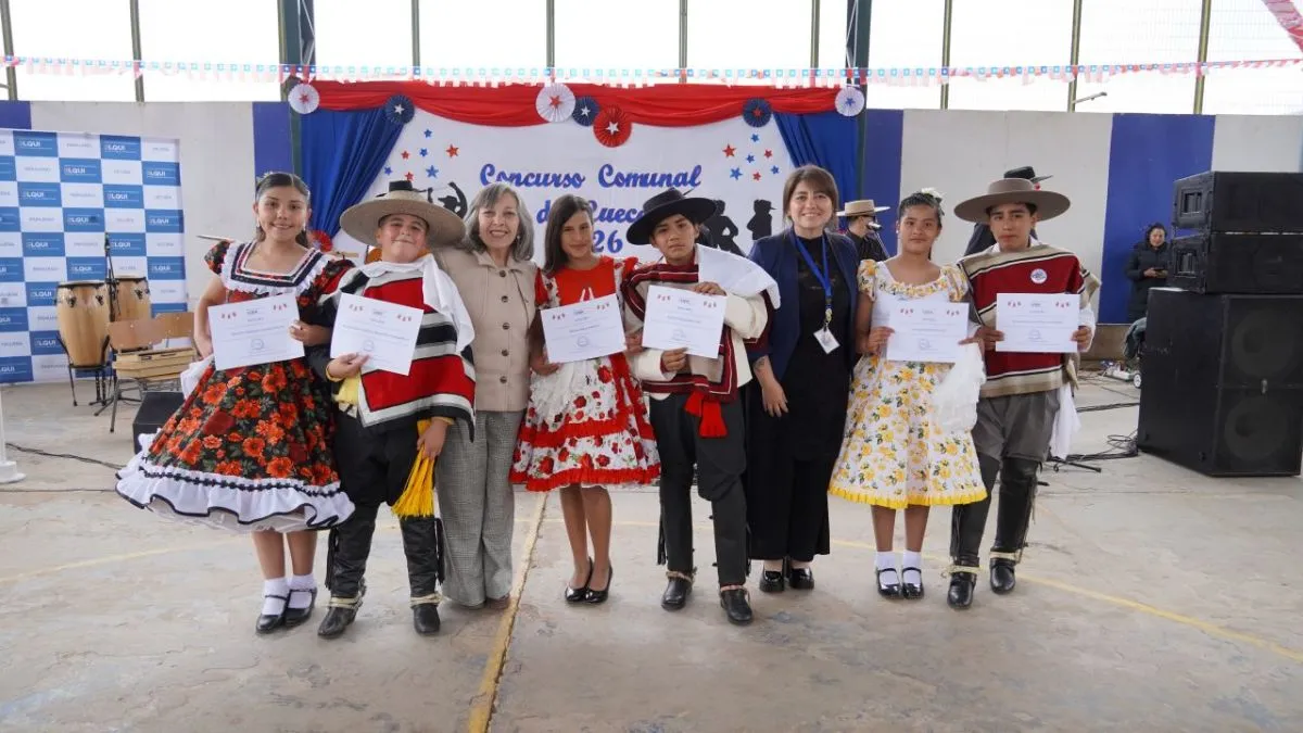Colegio Pedro Pablo Muñoz destaca en Muestra Comunal de Cueca Escolar