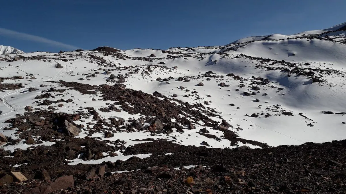 Reserva de agua en la cordillera de Coquimbo