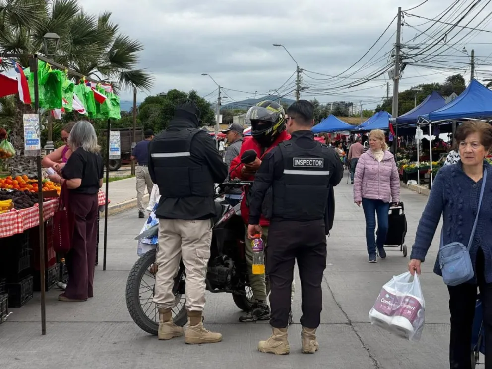 Los equipos de Seguridad Ciudadana han reforzado los patrullajes y fiscalizaciones en distintos puntos de La Serena durante las celebraciones de Fiestas Patrias.