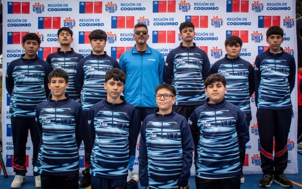 La delegación del SSCC, campeones regionales de Coquimbo, partirá este martes para competir en la final nacional de los JDE que se llevará a cabo en la Región de Valparaíso. (Foto: Cedida)