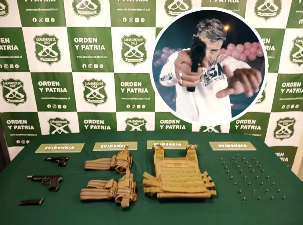 El imputado, conocido artísticamente como “O.R La Luz”, fue formalizado ante el tribunal, quedando en prisión preventiva. (Foto: Cedida)
