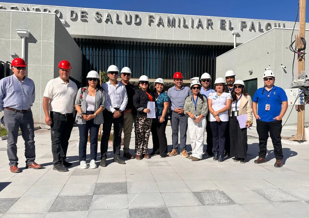 Obras de nuevo CESFAM El Palqui alcanzan un 95% de avance