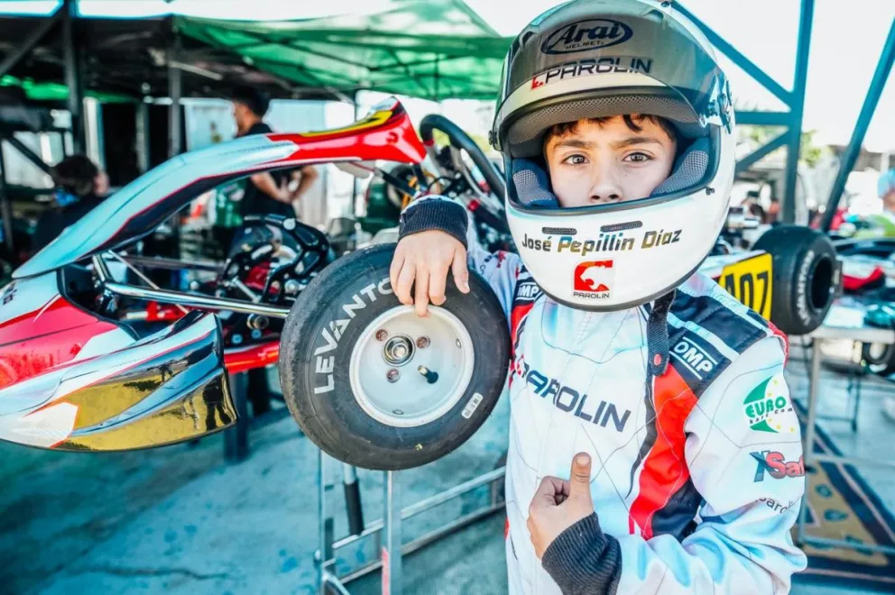 Desde hace tres temporadas, José Ignacio Díaz compite profesionalmente en karting, representando a la Región de Coquimbo en certámenes nacionales.