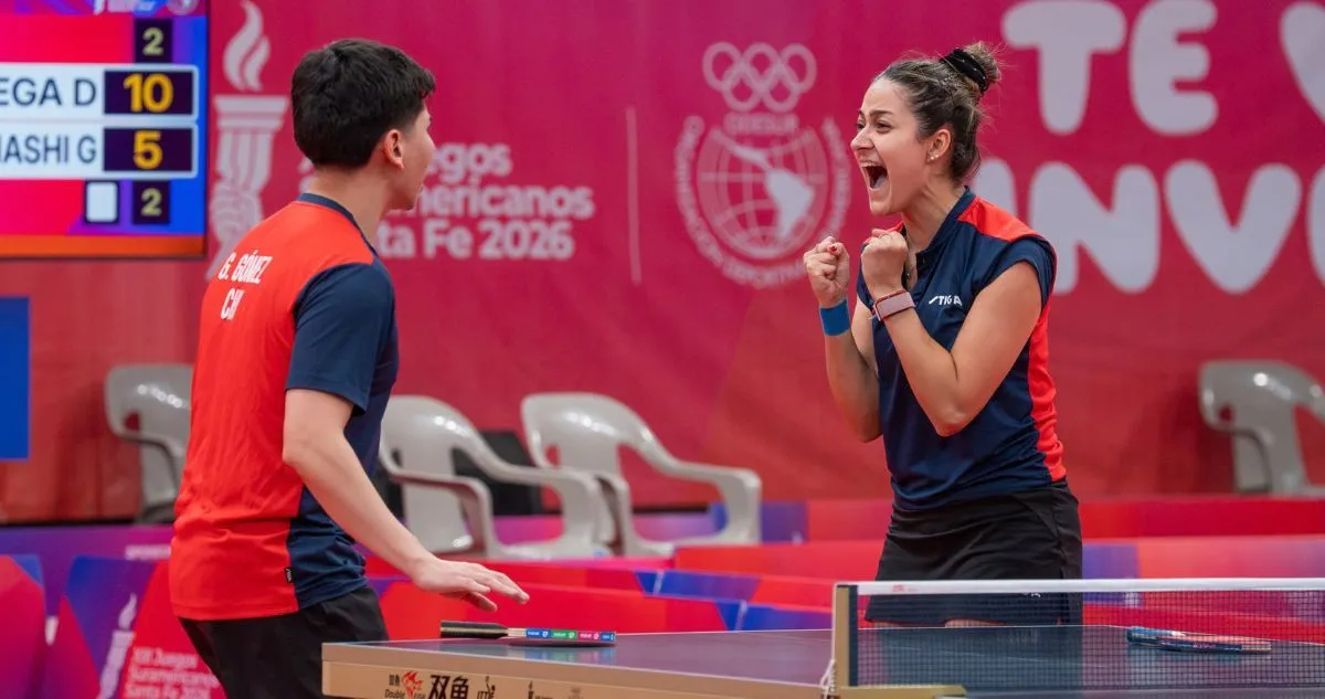Team Chile: 31 oros en Odesur tras épico triunfo en Tenis de Mesa