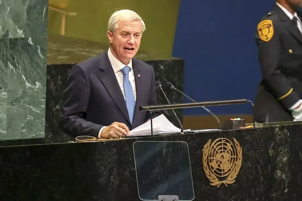 En el marco de su participación en la última asamblea de Naciones Unidas, el Presidente José Antonio Kast anunció la adhesión de Chile al “Escudo de las Américas”, agitando las aguas políticas en nuestro país. (Foto: EFE)