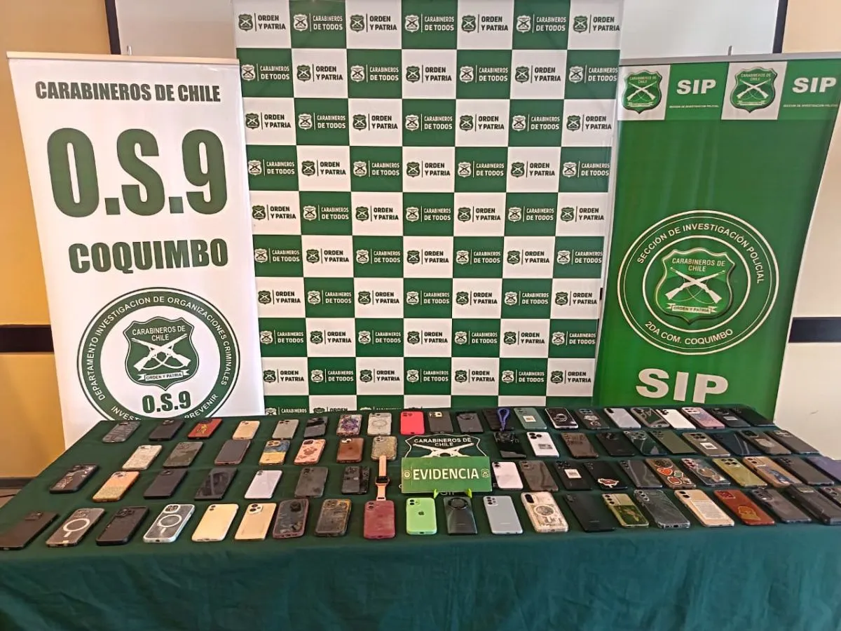 Prisión preventiva para cinco imputados por robo de celulares en La Pampilla de Coquimbo