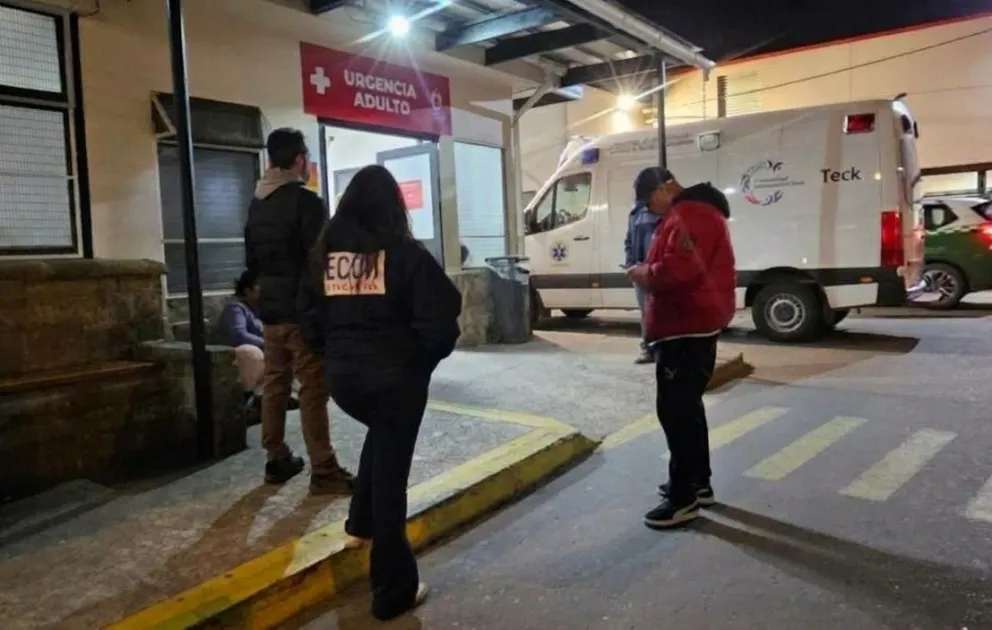 Equipo ECOH concurrió al hospital de La Serena tras el crimien. 