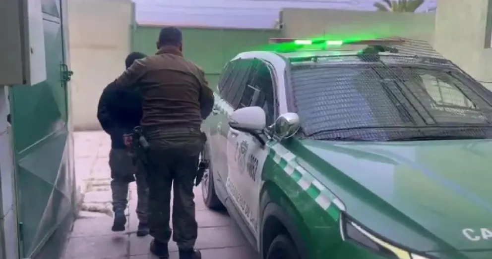 Captura de video/ Carabineros de Chile 