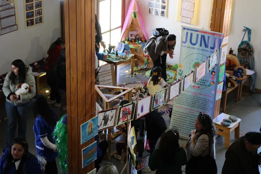 La dirección del museo instó a la comunidad ovallina a conocer el trabajo de los jardines infantiles. (Foto: Cedida)