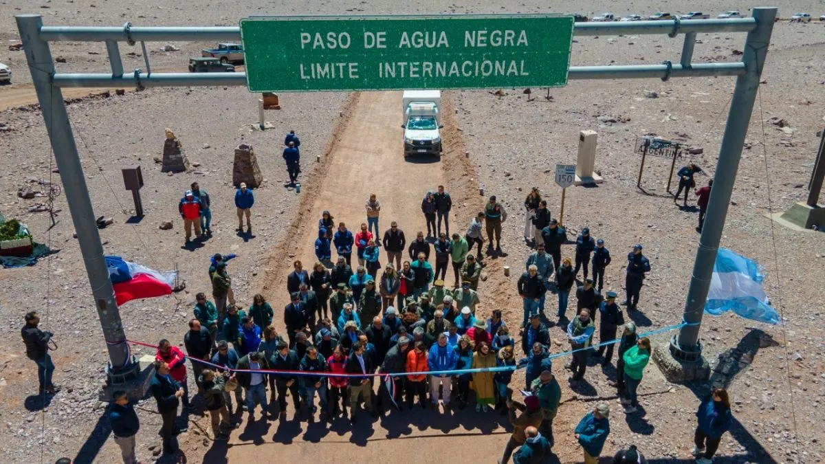 Confirman que Paso Agua Negra no abrirá en diciembre y proyectan su habilitación para enero