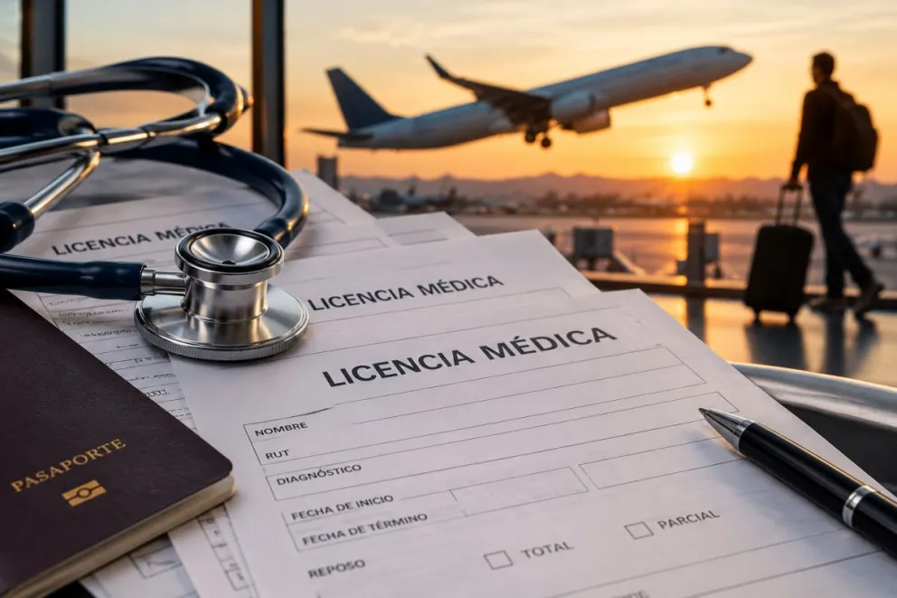 El informe de Contraloría identificó a 7.207 servidores públicos que registraron salidas del país mientras se encontraban con licencia médica durante 2025.