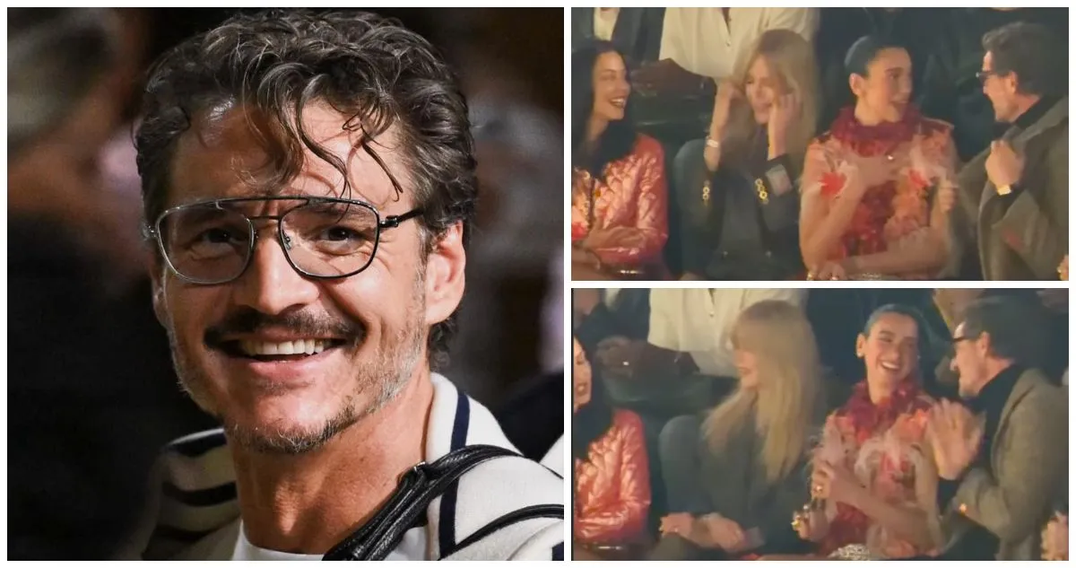 Captan a Pedro Pascal con Dua Lipa y Nicole Kidman en la Semana de la Moda