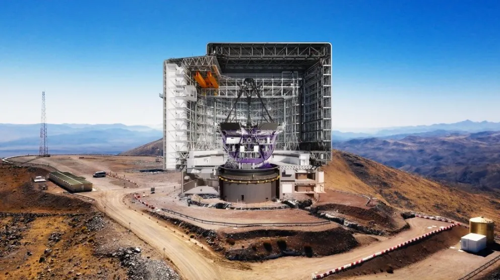 La "primera luz" del Telescopio Magallanes Gigante - su puesta en marcha - está proyectada para la década de 2030.  (Foto: Cedida)
