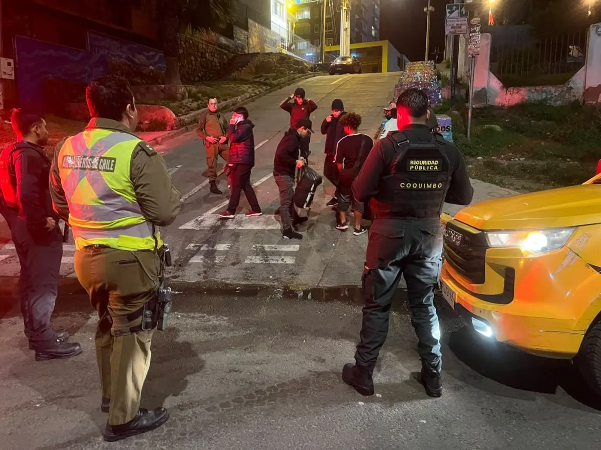 Detienen a hombre por robo y amenazas en tienda de Coquimbo