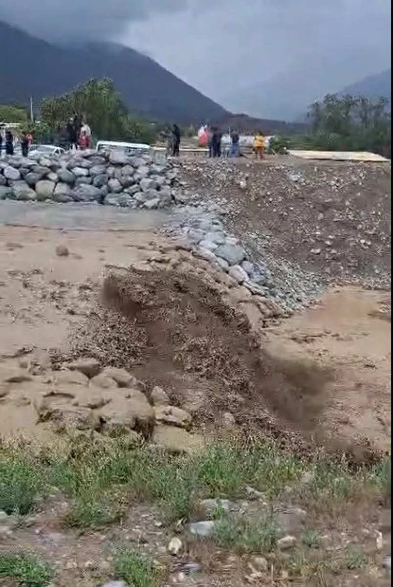 Lluvias activaron cerca de 12 quebradas en Vicuña y obligaron a restringir rutas