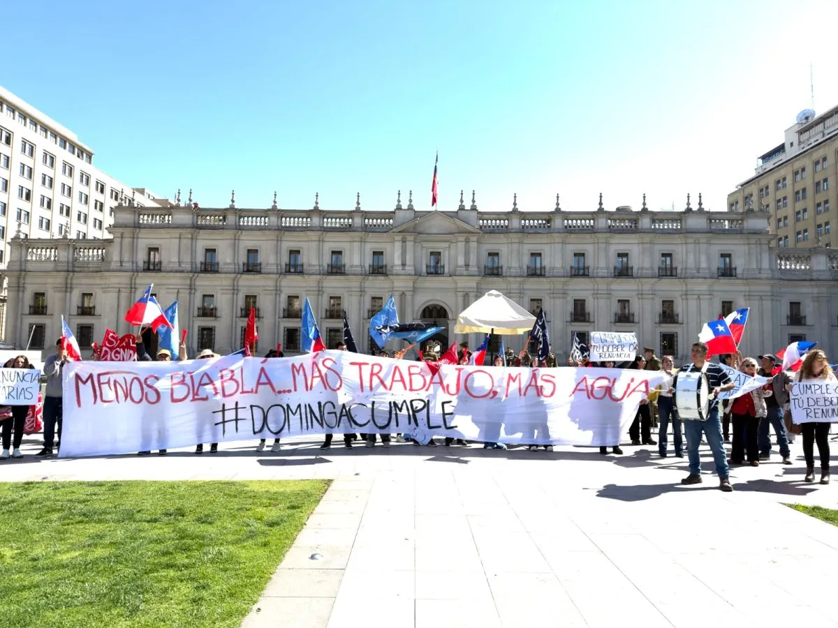 Por Dominga: organizaciones de La Higuera llegan a La Moneda y exigen respuestas por demoras del SEA