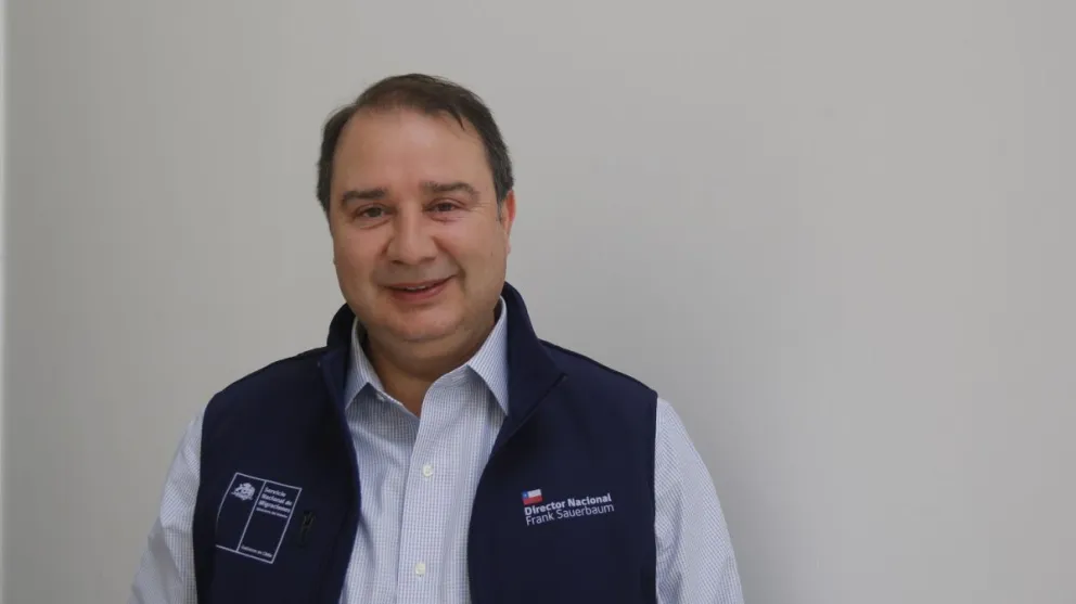 Frank Sauerbaum Muñoz, director nacional de migraciones.