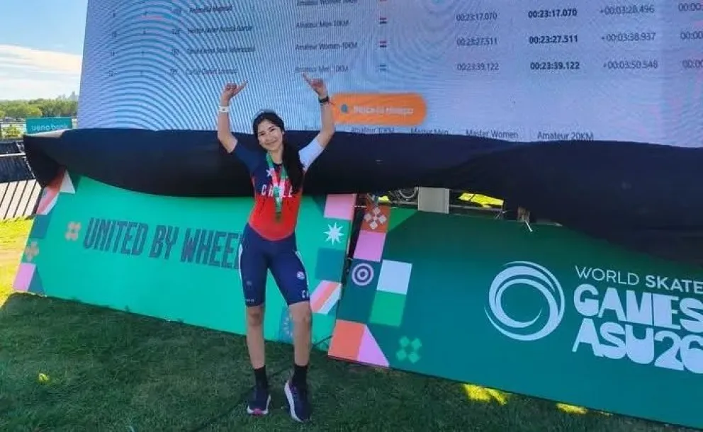 La joven deportista Antonella Majmud, representante del Team K-CHORROS Ovalle, alcanzó un extraordinario segundo lugar en la categoría femenina y la séptima posición de la clasificación general, entre hombres y mujeres.