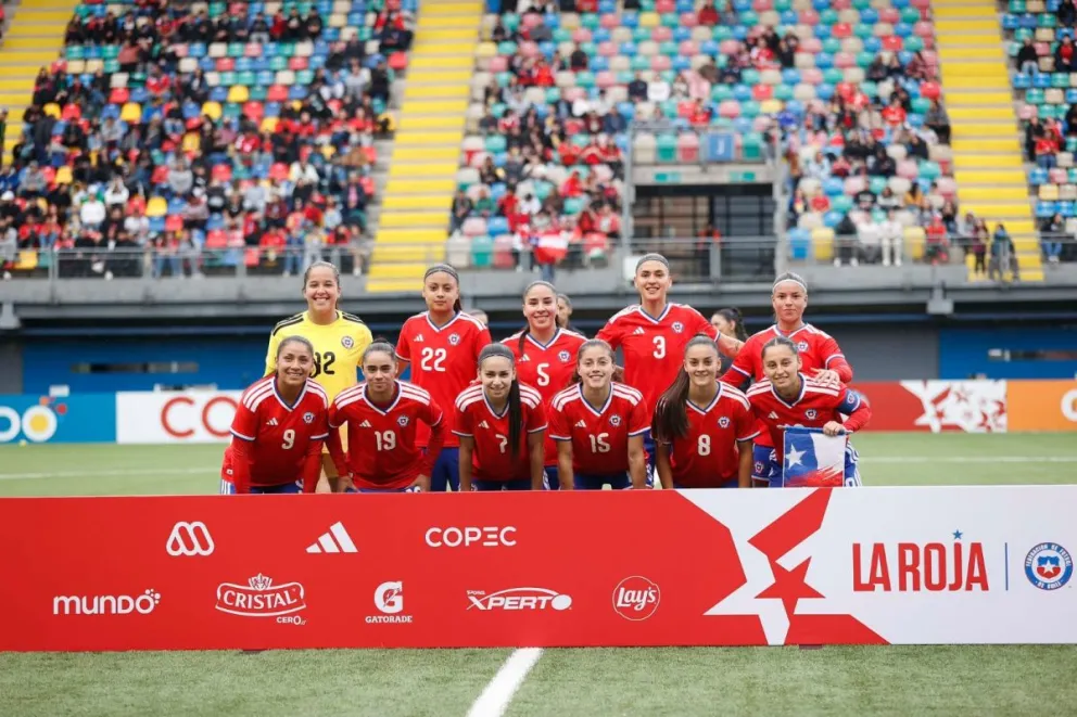 La Roja femenina cayó al lugar 49 del mundo y sexta en Sudamérica.