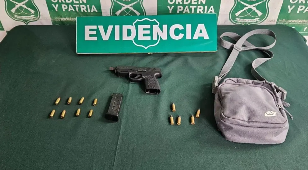 Cedida/ Carabineros de Chile 