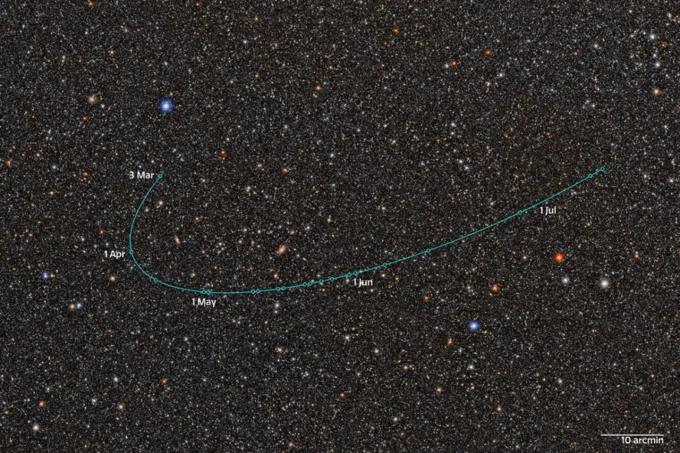 El observatorio Vera C. Rubin fue diseñado para registrar de manera sistemática el cielo del hemisferio sur durante una década. 