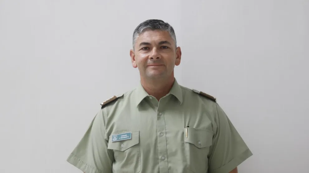 Coronel Juan Escobar Cisterna, prefecto de la Prefectura Coquimbo.